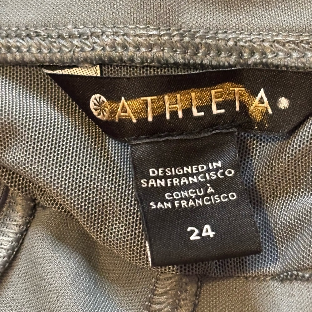 Size 24 3X ATHLETA Pants Headlands‎ Hybrid Cargo II Tight Leggings - Picture 6 of 9